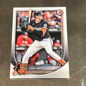 Coby Mayo Baltimore Orioles Baseball Card
